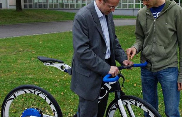 E-Antrieb in Fahrrad gut versteckt