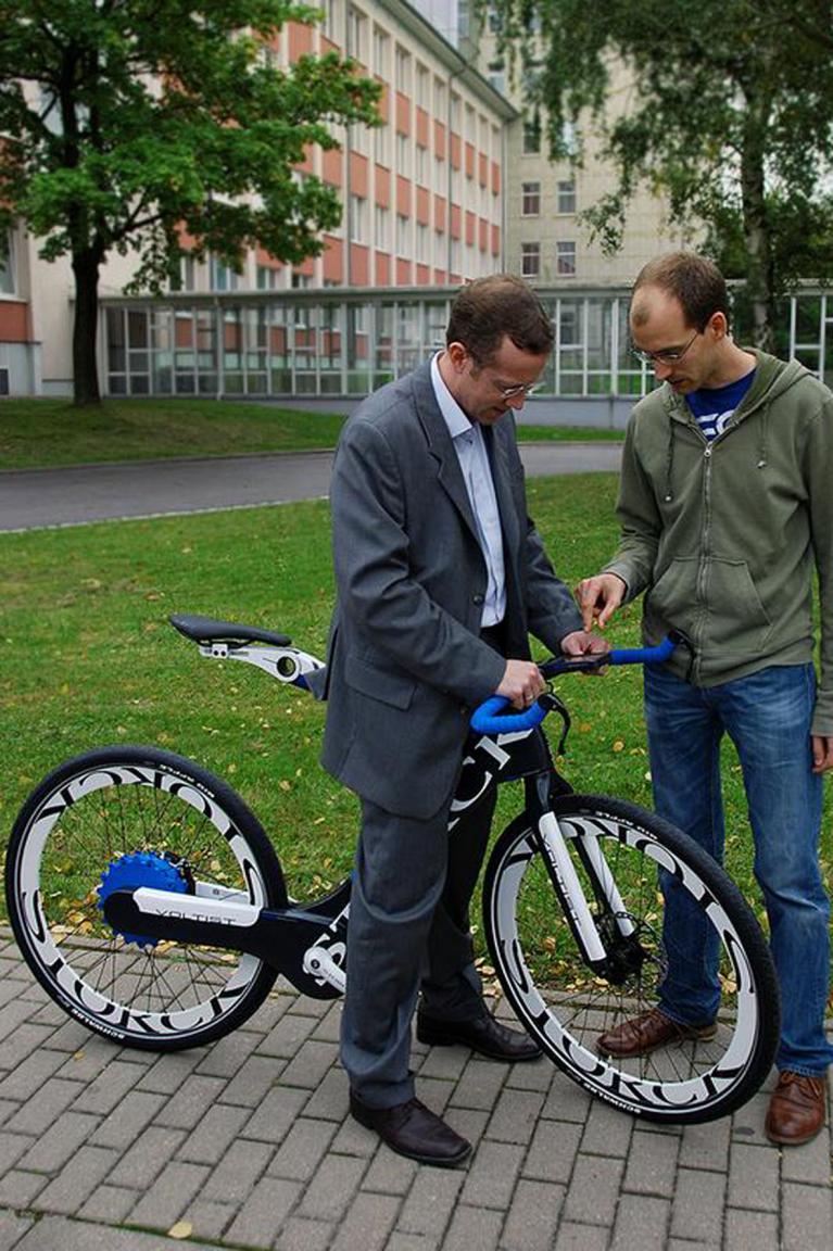 E-Antrieb in Fahrrad gut versteckt