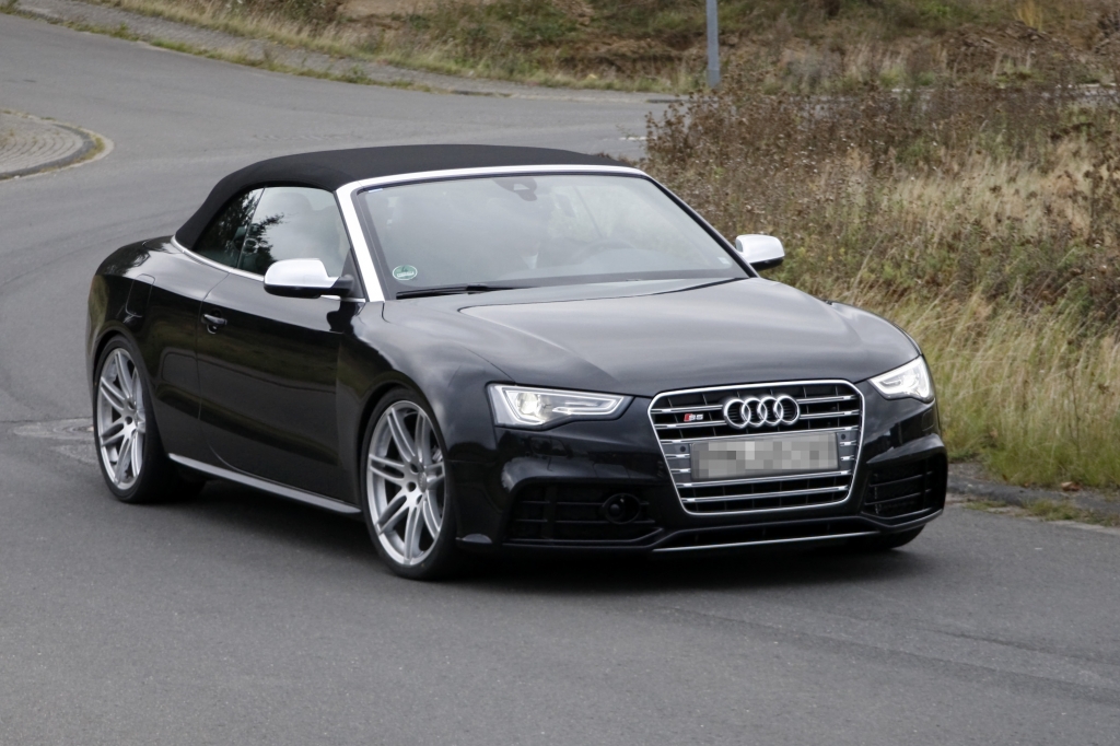 Erwischt: Erlkönig Audi RS5 Cabrio