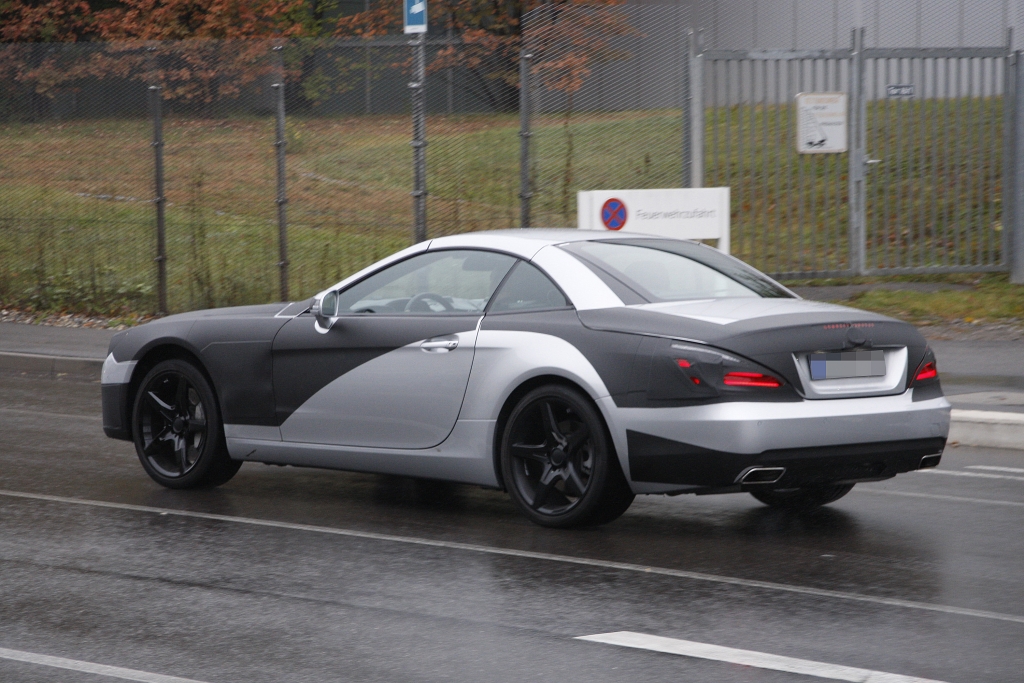 Erwischt: Erlkönig Mercedes-Benz SL – In bester Gesellschaft