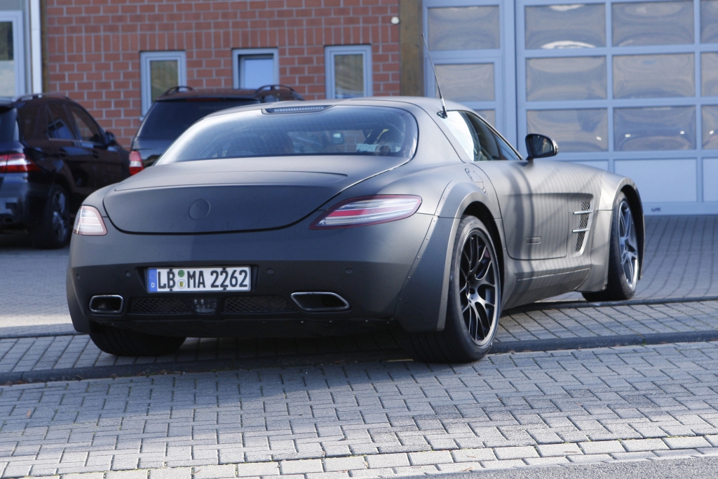 Erwischt: Erlkönig Mercedes SLS AMG Black Series