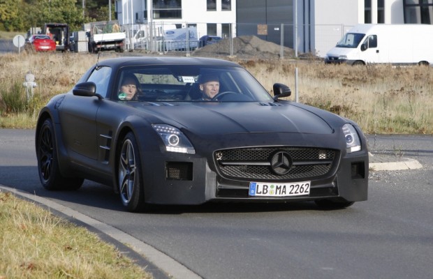Erwischt: Erlkönig Mercedes SLS AMG Black Series