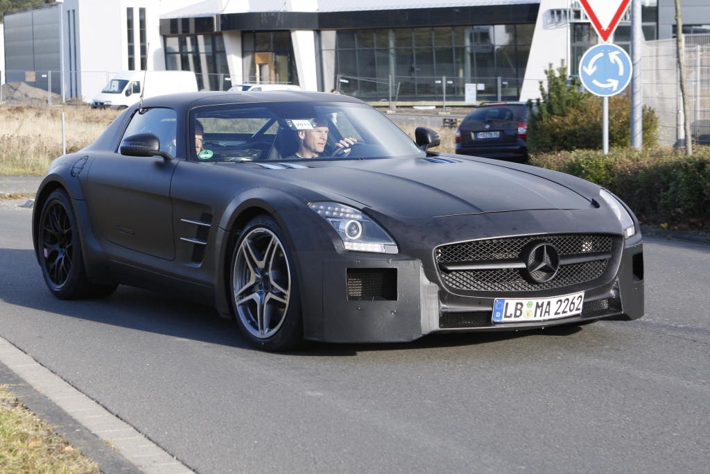 Erwischt: Erlkönig Mercedes SLS AMG Black Series