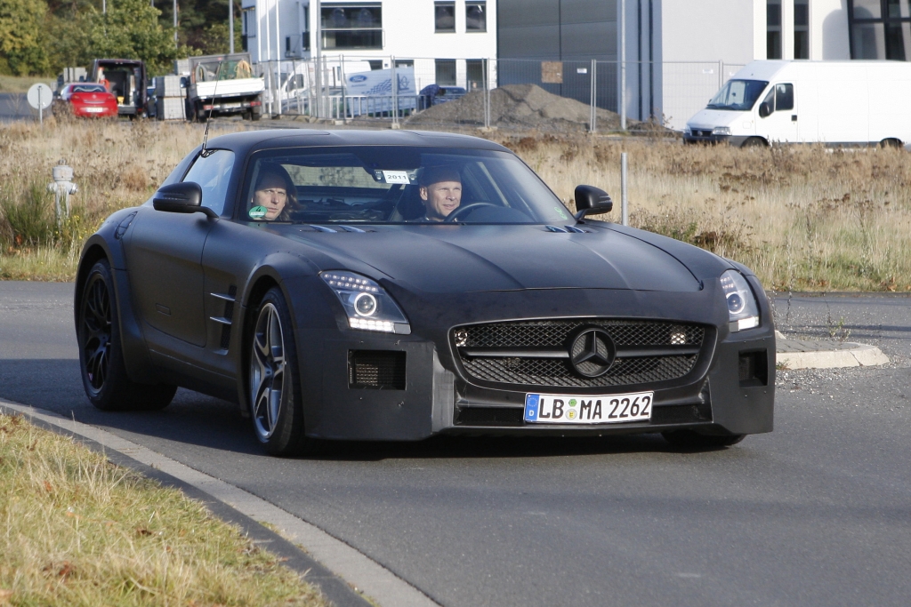 Erwischt: Erlkönig Mercedes SLS AMG Black Series