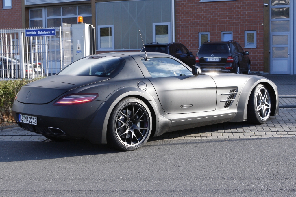 Erwischt: Erlkönig Mercedes SLS AMG Black Series