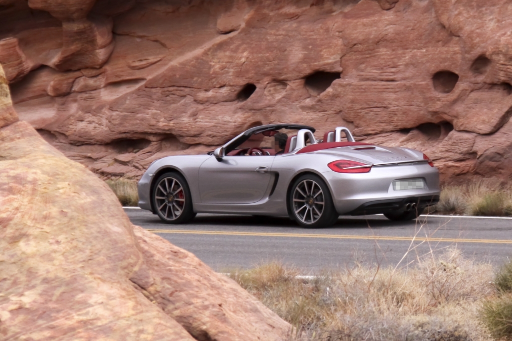 Erwischt: Erlkönig Porsche Boxster - Nackt durch die Wüste
