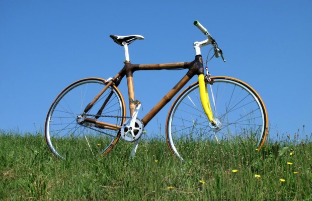 Fahrrad aus Bambus