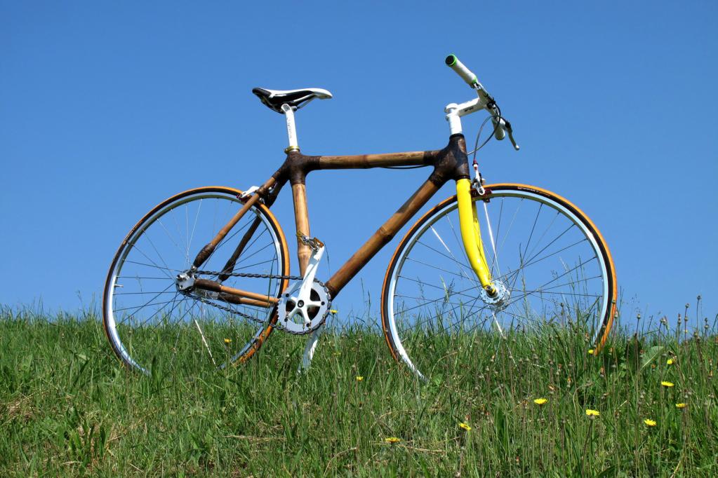 Fahrrad aus Bambus