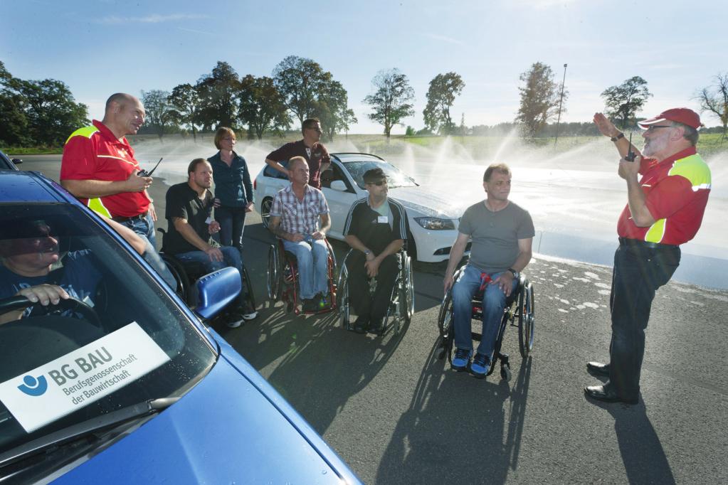 Fahrtraining für Behinderte