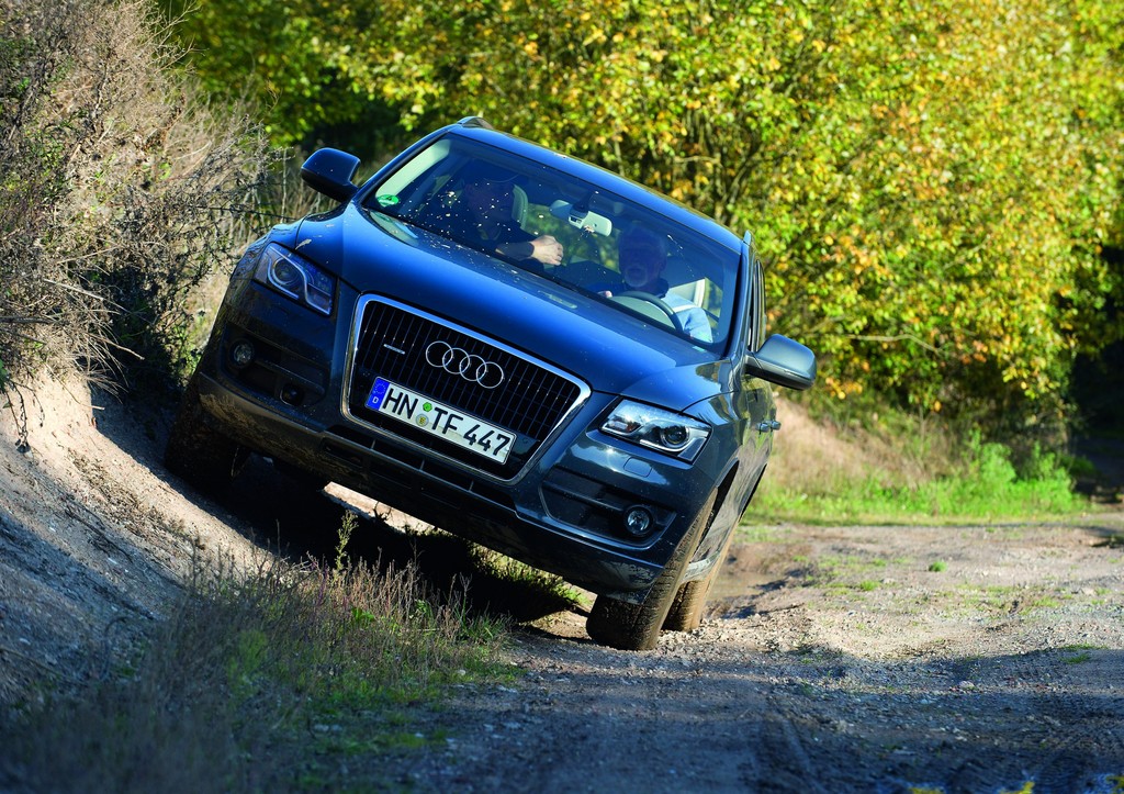 Im Audi durchs Gelände