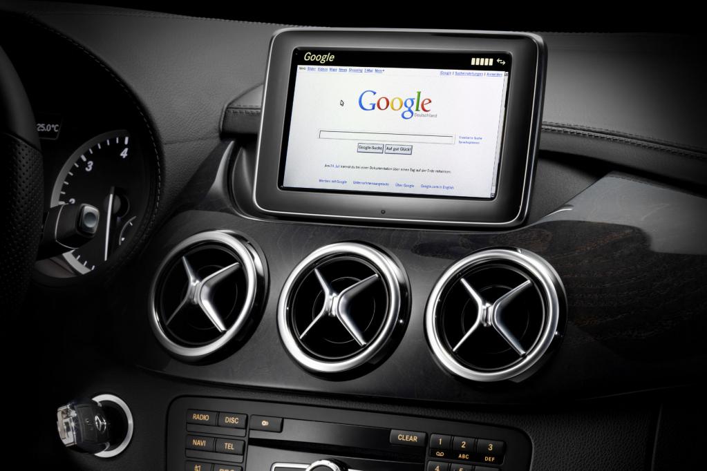 Immer online im Mercedes