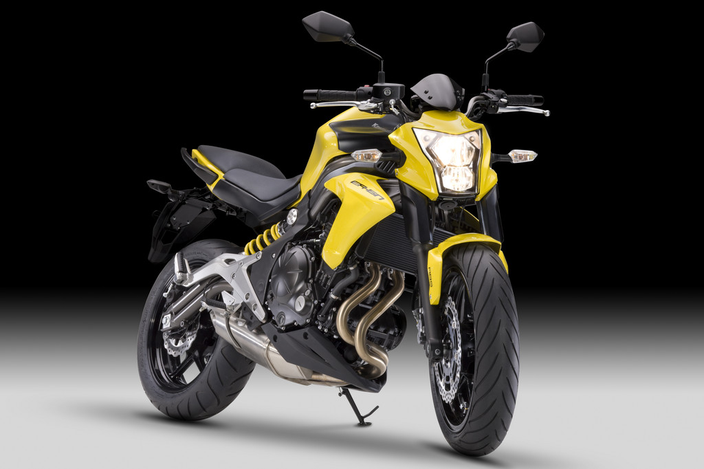 Kawasaki ER-6n.