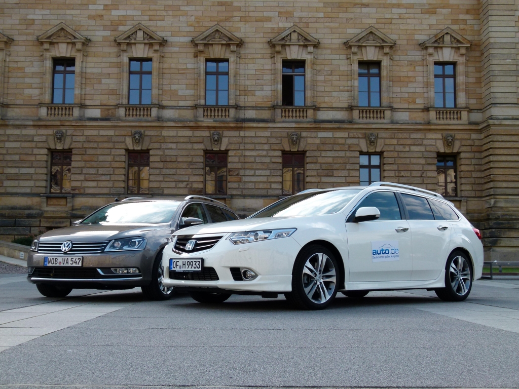 Kombi-Duell: VW Passat Variant vs. Honda Accord Tourer