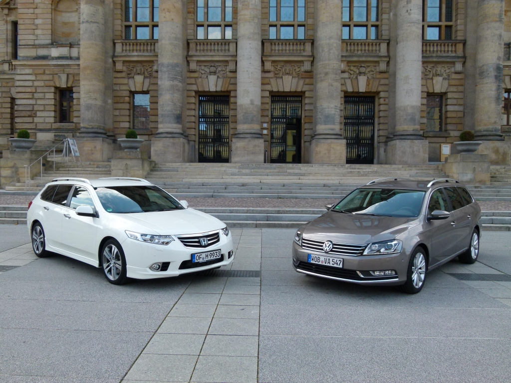 Kombi-Duell: VW Passat Variant vs. Honda Accord Tourer