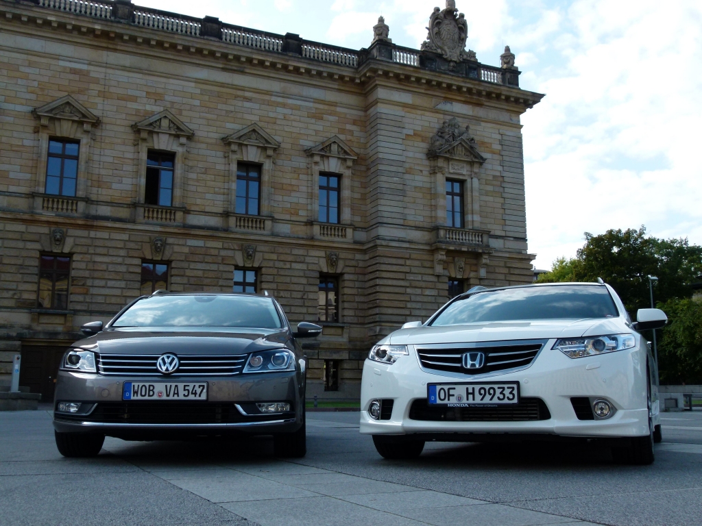 Kombi-Duell: VW Passat Variant vs. Honda Accord Tourer