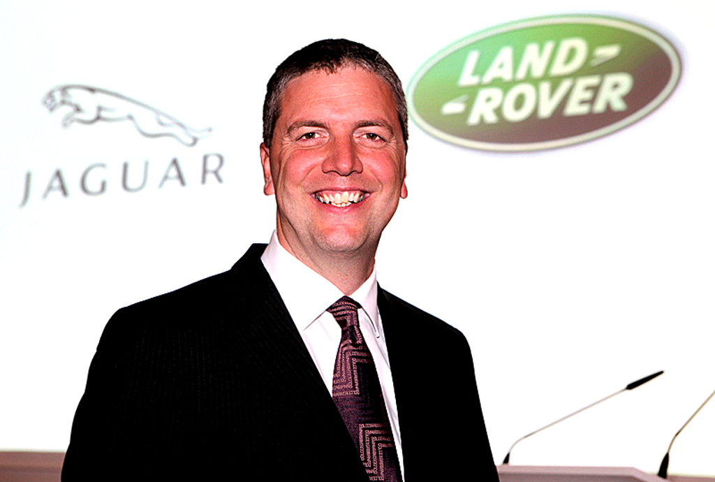 Land-Rover- und Jaguar-Chef in Deutschland: Peter Modelhart. 