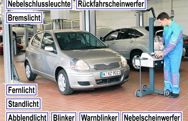 Licht-Test mit Scheibenwischer-Check im Oktober