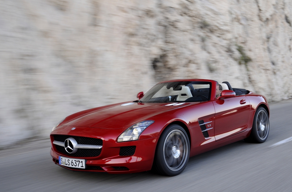 Mercedes-Benz SLS AMG Roadster.