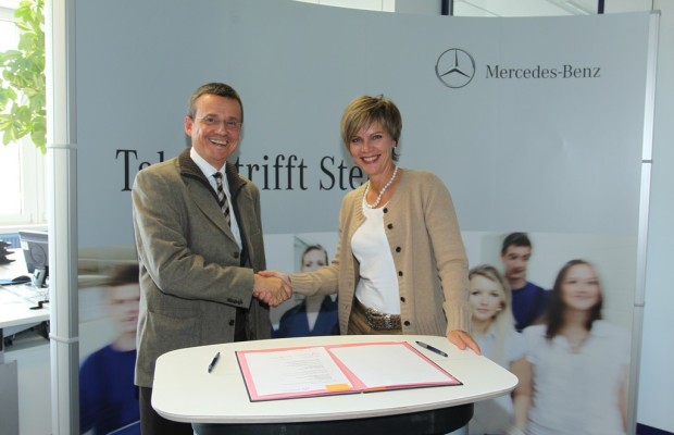 Mercedes-Benz kooperiert mit Mädchenrealschule