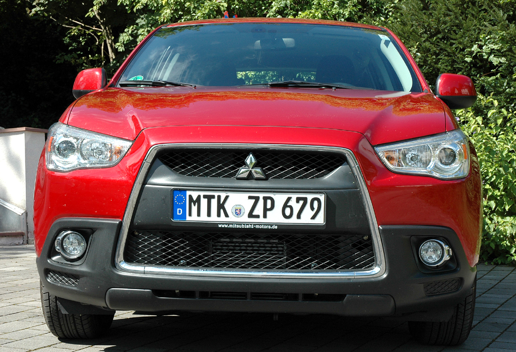 Mitsubishi ASX: Blick auf die Frontpartie. 
