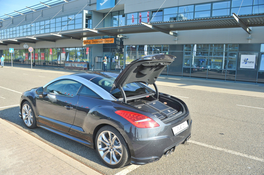 Peugeot RCZ-Kofferset.
