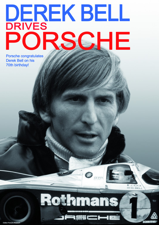 Porsche gratuliert Derek Bell zum 70. Geburtstag