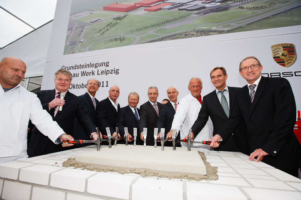 Porsche legt Grundstein für Cajun-Produktion