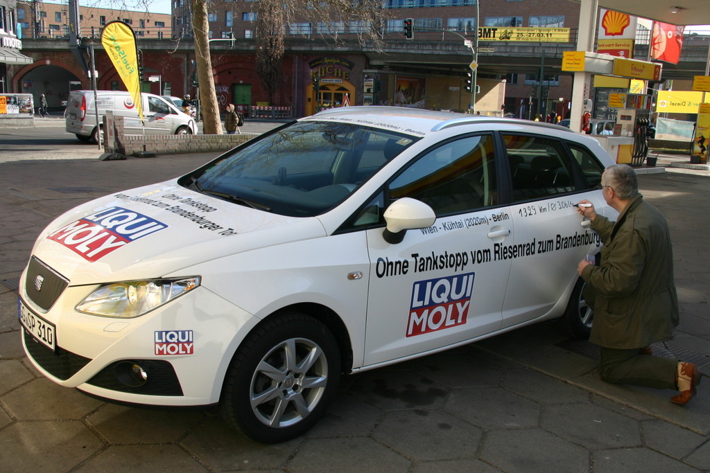 Seat Ibiza ST Kombi 1.2 TDI E-Ecomotive auch im Winter effizient.
