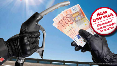 Suzuki verlängert Aktion „Sprit oder Kohle“ bis 31. Oktober 2011