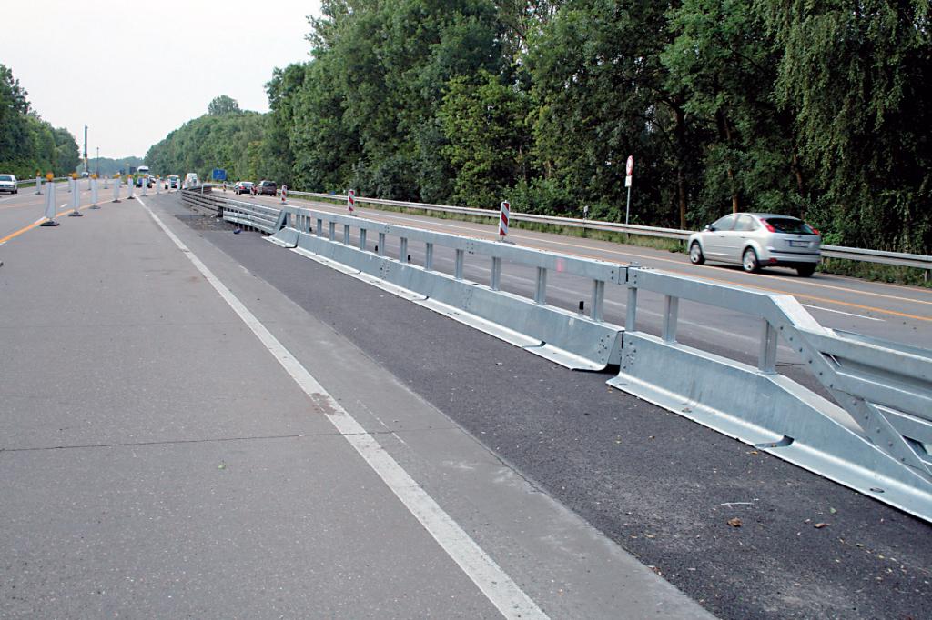 Wenig Bedarf für Notöffnungen auf Autobahnen