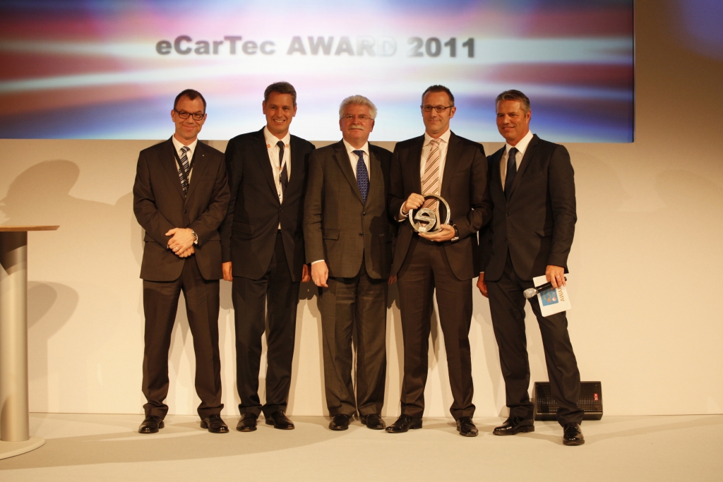 eCarTec-Award für Schaeffler-Radnabenantrieb eWheelDrive