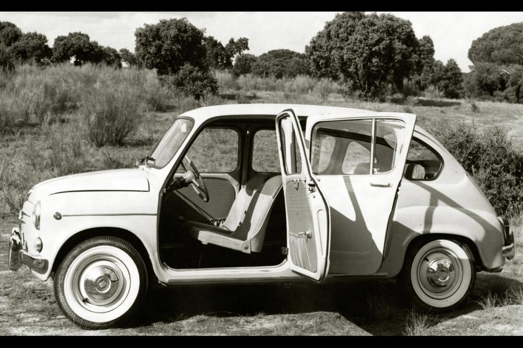 Ab 1964 gab es den Seat 600 auch als Viertürer