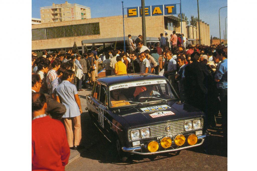 Als Seat feierte der Fiat Rennsporterfolge