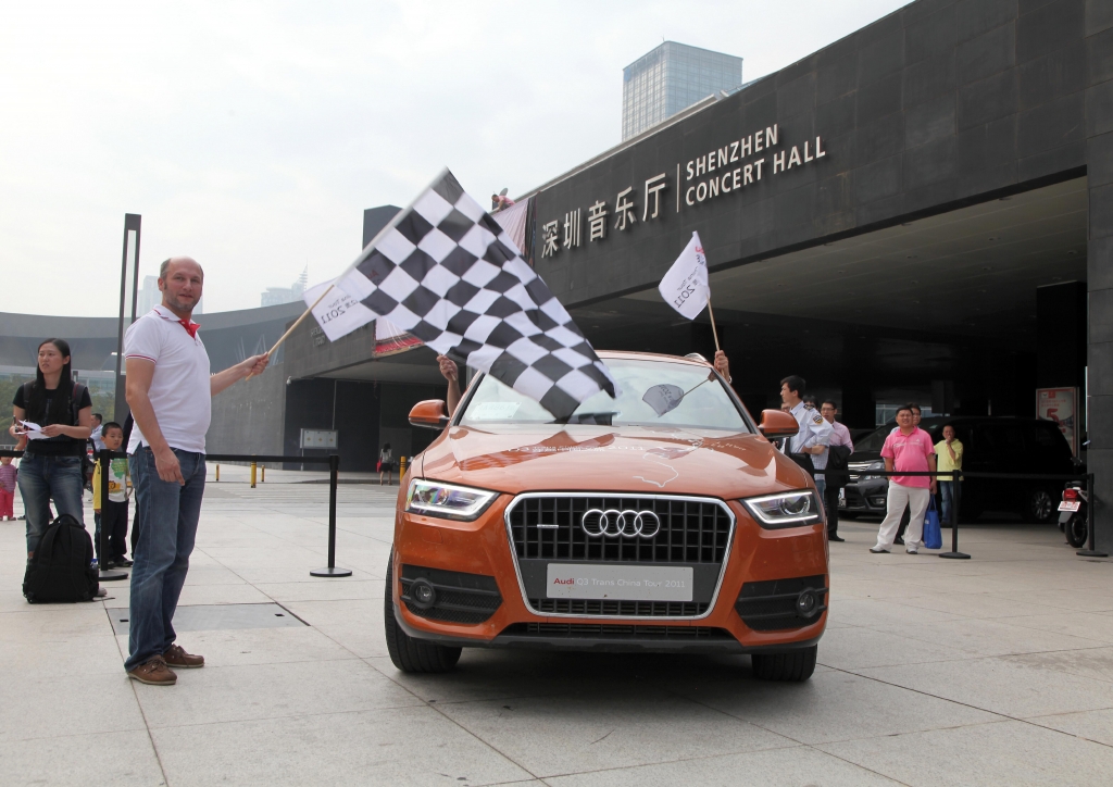 Audi Q3 Trans China Tour 2011 beendet