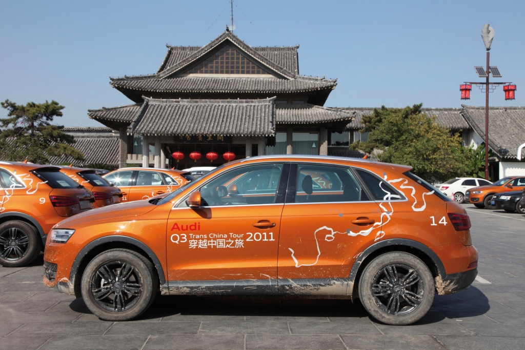 Audi Q3 Trans China Tour 2011 beendet