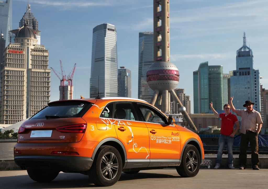 Audi Q3 Trans China Tour 2011 beendet