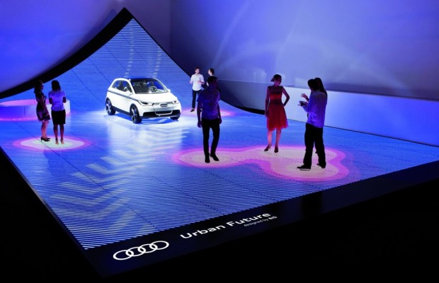 Audi und Bjarke Ingels Group zeigen LED-Installation 