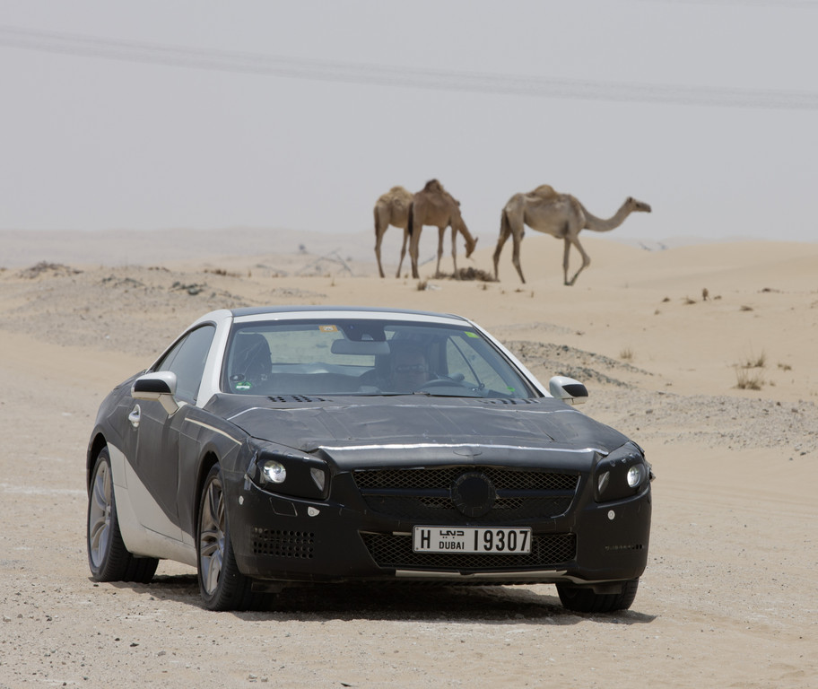 Ausblick auf den neuen Mercedes-Benz SL.