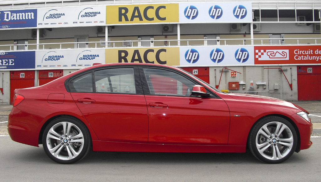 BMW 3er: Und so sieht die Limousine mit den kurzen Überhängen von der Seite aus.