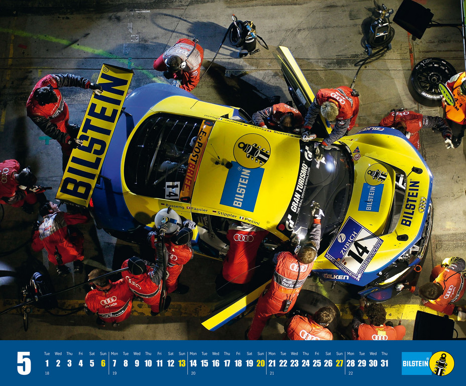 Bilstein-Motorsportkalender 2012.