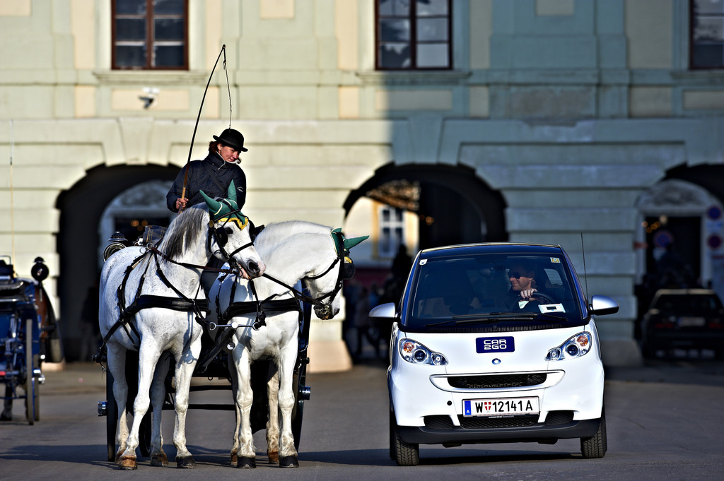 Car2go in Wien.