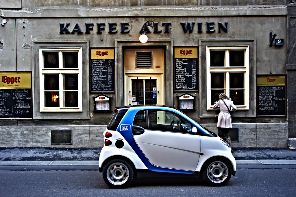 Car2go in Wien.