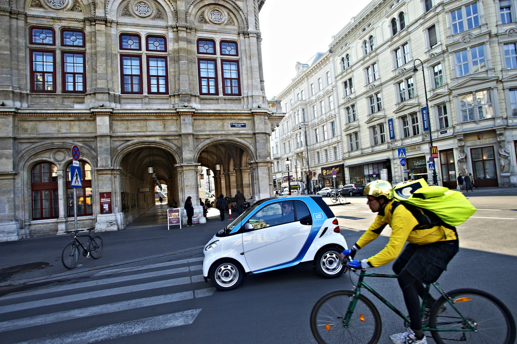 Car2go in Wien.