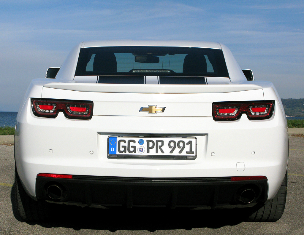 Chevrolet Camaro: Am Heck ist eine gewisse Corvette-Ähnlichkeit vorhanden. 