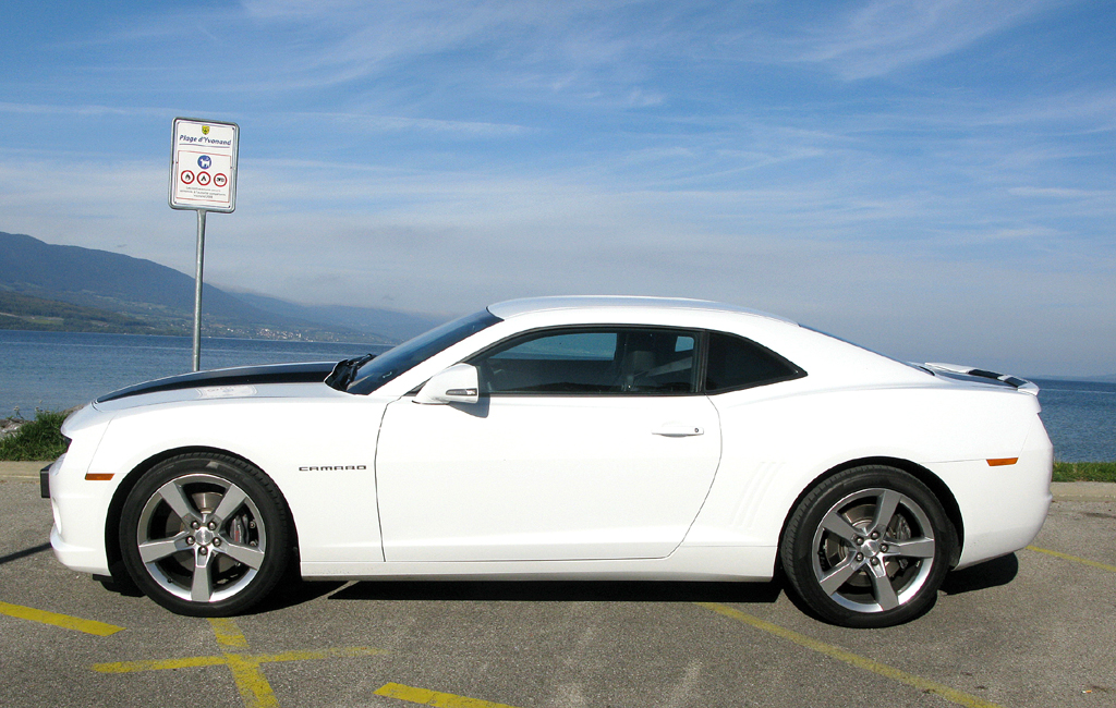 Chevrolet Camaro: Seitenansicht des Zweitürers. 