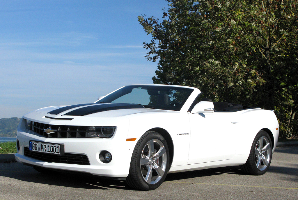 Chevrolet Camaro: Und so sieht die offene Variante aus.