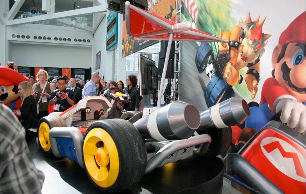 Das Nintendo Mario Kart in der realen Welt. Bild: nintendo3dsblog.com