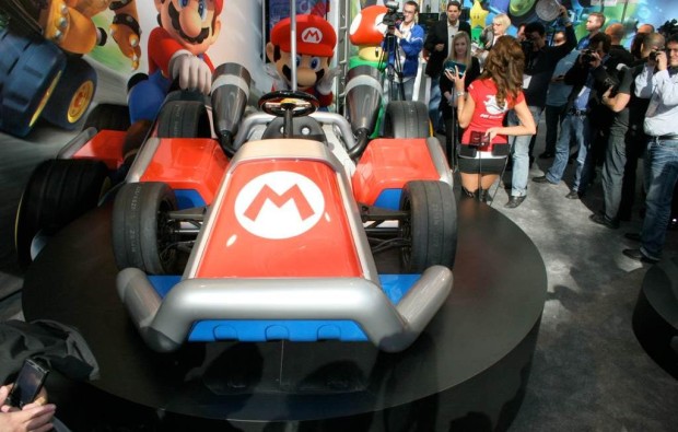 Das Nintendo Mario Kart in der realen Welt. Bild: nintendo3dsblog.com