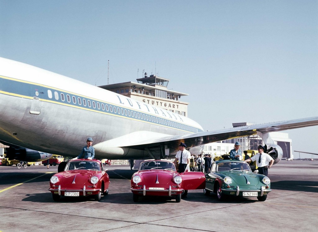 Dauerhafter Kalender verbindet Porsche und Flugzeuge