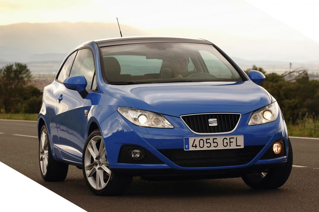 Der Seat Ibiza verwendet den Dreizylinder von VW